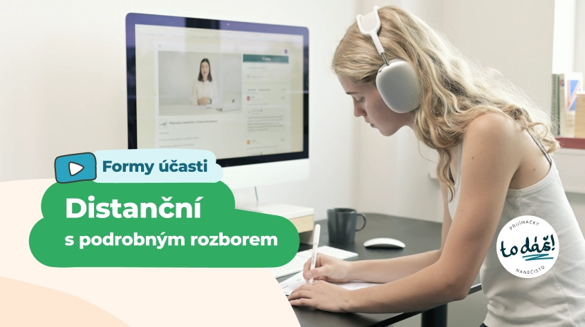 Distanční s podrobným videorozborem řešení