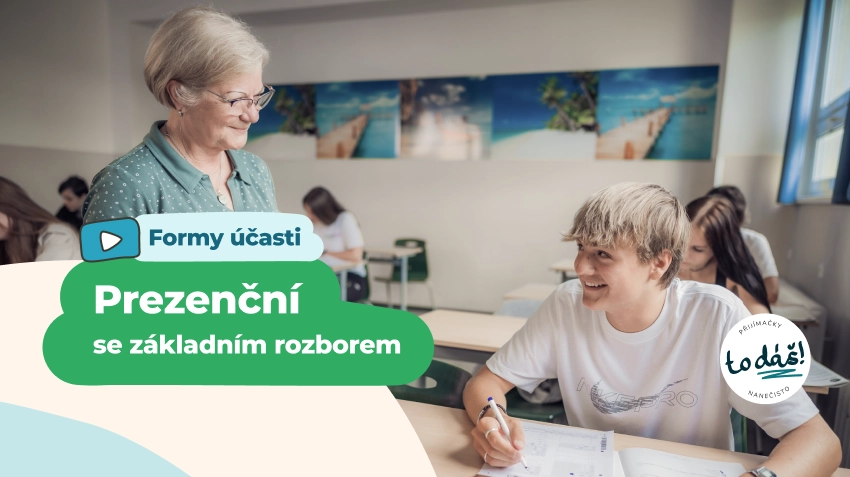 Prezenční se základním rozborem řešení