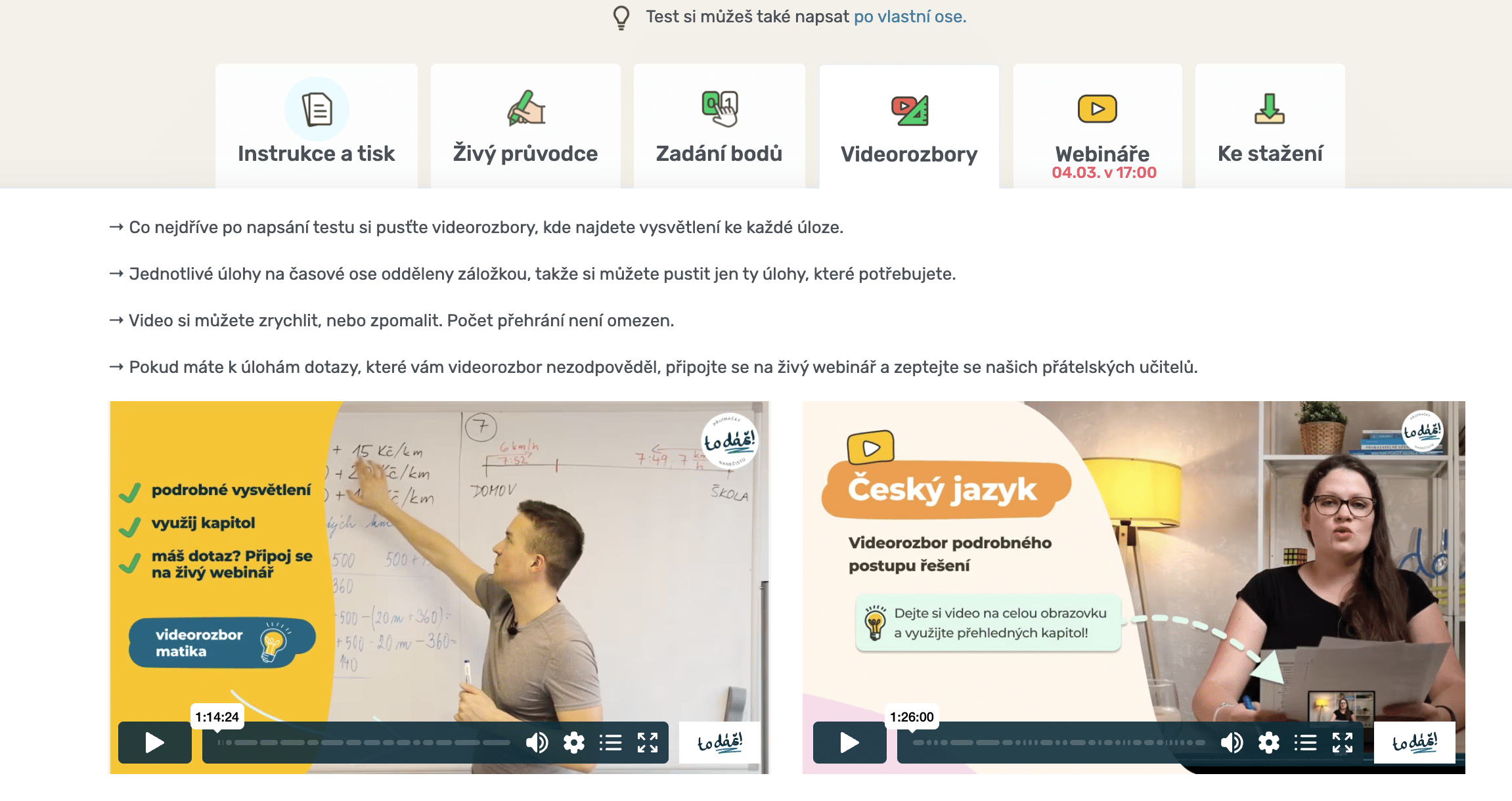 videorozbor To dáš!